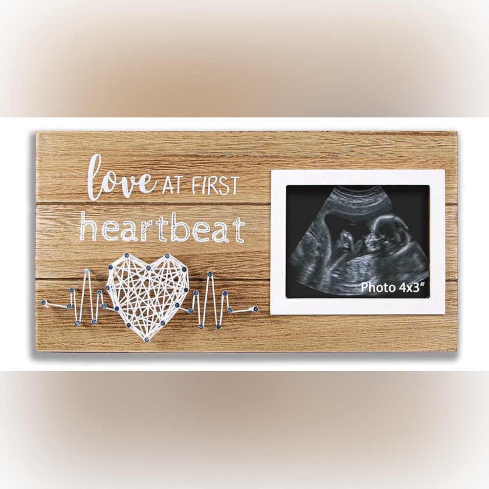 Wooden Ultrasound Picture Frame